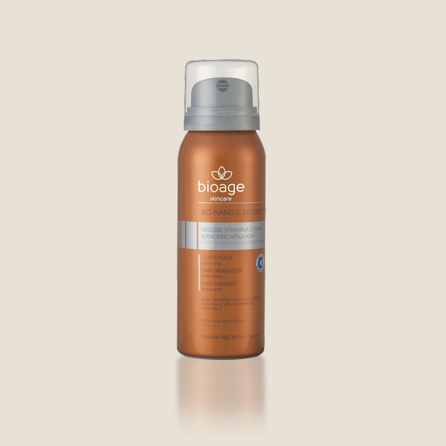 BIO-NANO C MOUSSE 30% – 45G/75ML HOME CARE
