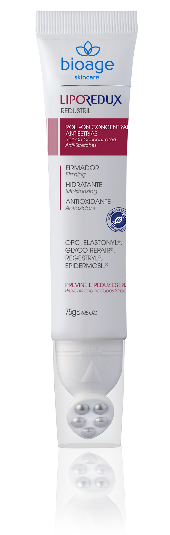LIPO REDUX ROLL-ON GECONCENTREERDE ANTI STRIAE - 75G HOME CARE