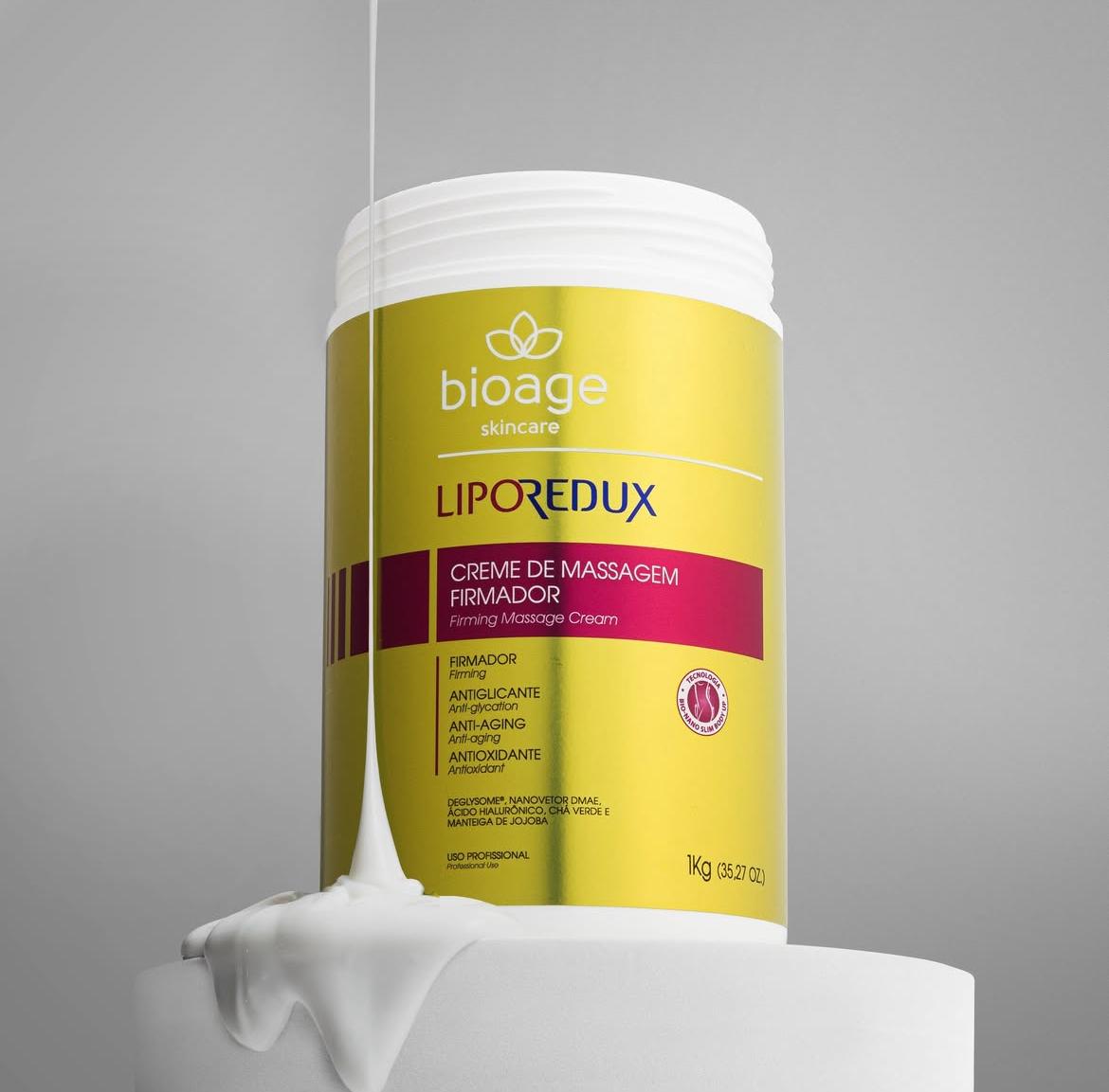 MASSAGE CREME MET HYALURONZUUR KRACHTIG VERSTEVINGEN 1KG LIPOREDUX