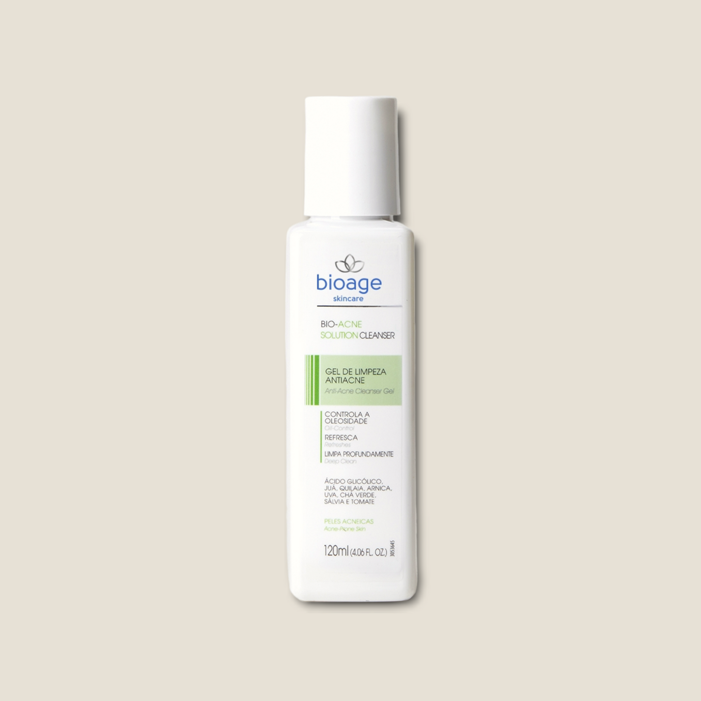 BIO ACNE SOLUTION CLEANSER 120ML HOME CARE