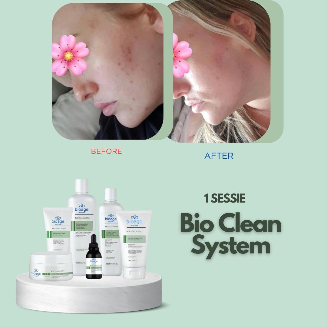 PREMIUM FACIAL CLEANING SET BIOLOGISCH 6 STUKS BIO CLEAN SYSTEM