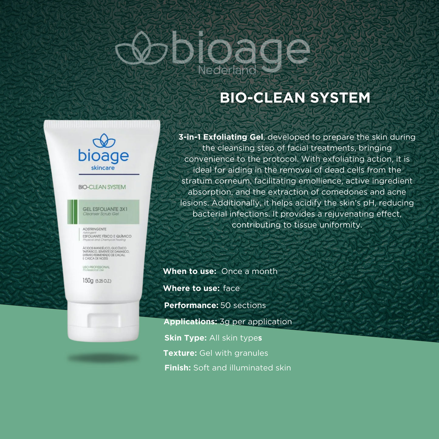 PREMIUM FACIAL CLEANING SET BIOLOGISCH 6 STUKS BIO CLEAN SYSTEM