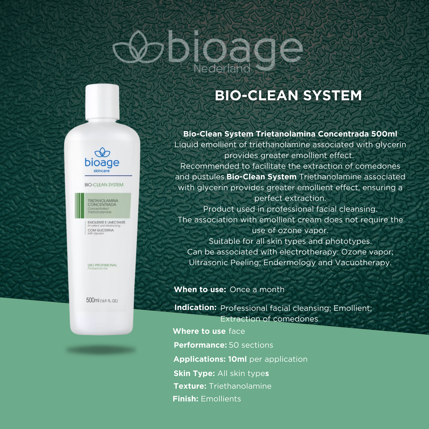 PREMIUM FACIAL CLEANING SET BIOLOGISCH 6 STUKS BIO CLEAN SYSTEM