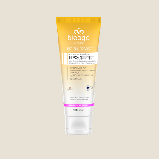 BIO-SUNPROTECT GEL-CREAM UD EFFECT ANTI-AGING FPS30 LICHT BEIGE - 45G HOME CARE