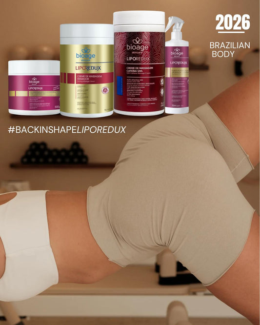 BACK IN SHAPE LIPOREDUX SET 5 COSMETICS